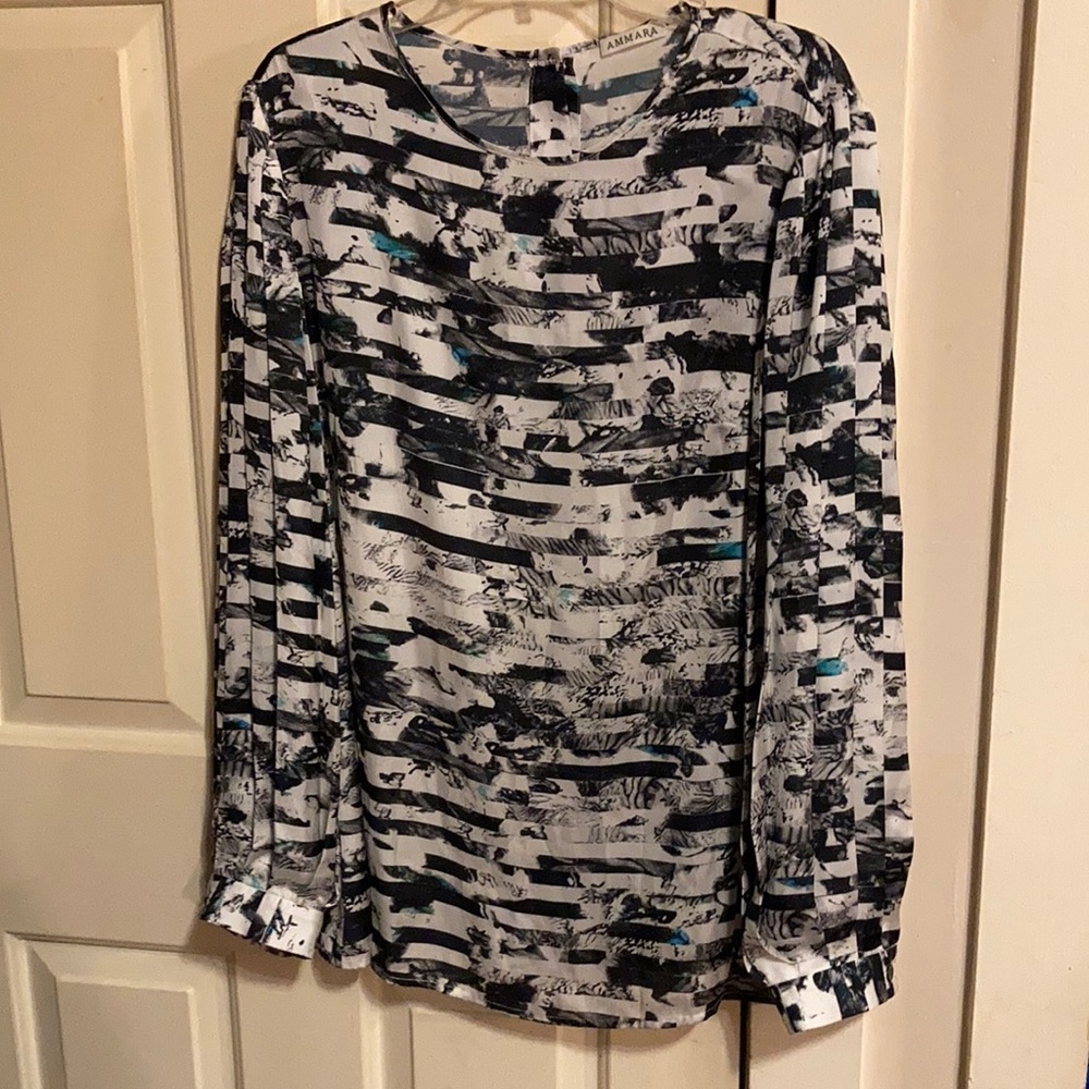 Ammara beautiful 100% polyester blouse size XL